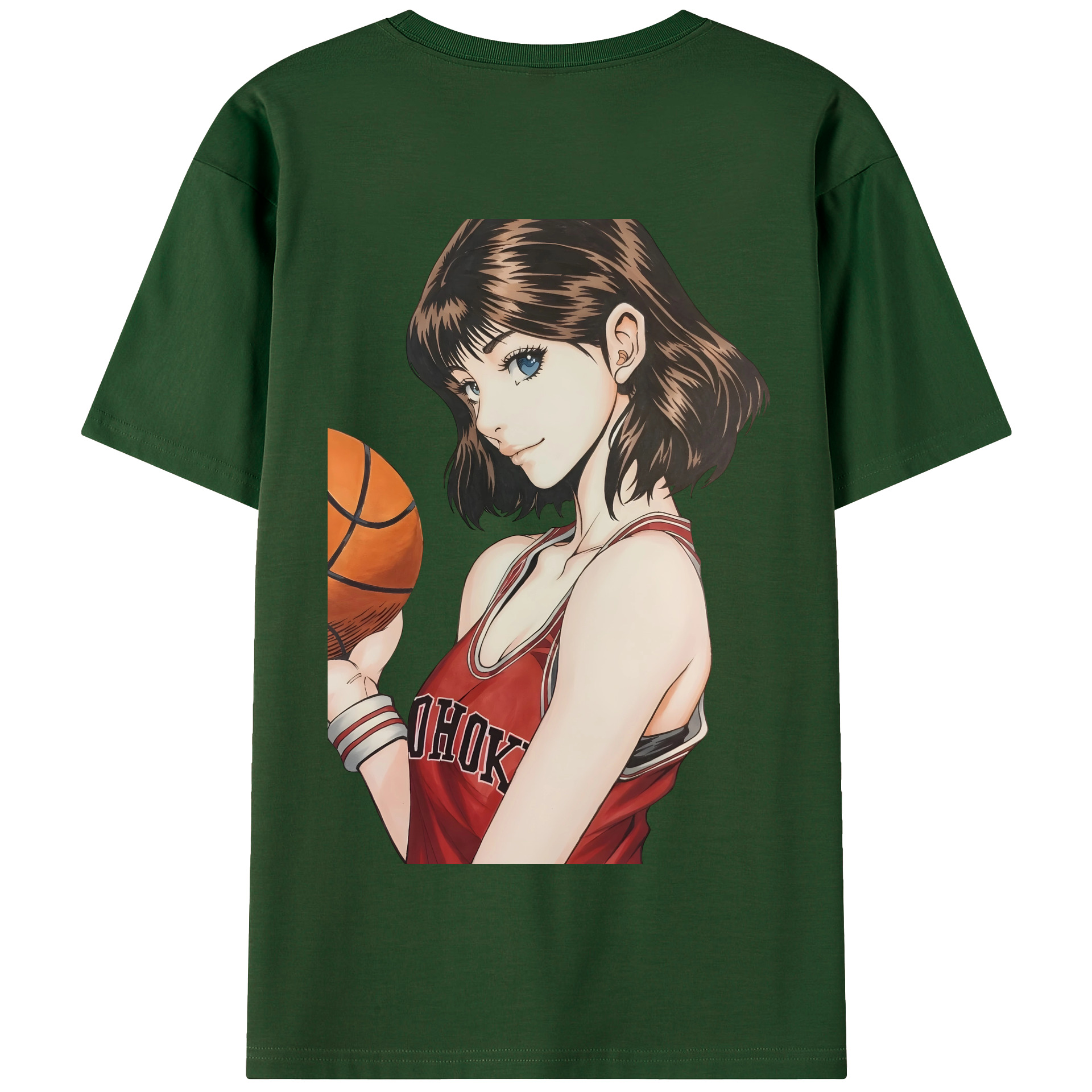SLAM DUNK／スラムダンク 綿100％半袖Tシャツ（背面プリント）